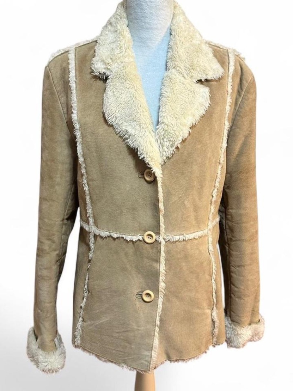 Vintage Sonoma suede penny lane jacket
